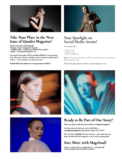QUADRO MAGAZINE - FASHION & GLAMOUR JUNE (Vol 1622), page 3