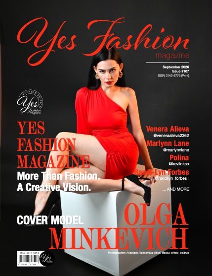 Йес Фэшн, журнал. Мода, сентябрь 2026, выпуск 107 (Yes Fashion Magazine, Issue #107, September 2026, Fashion Edition), page 1