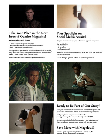 QUADRO MAGAZINE - MEN JUNE (Vol 1117), page 3