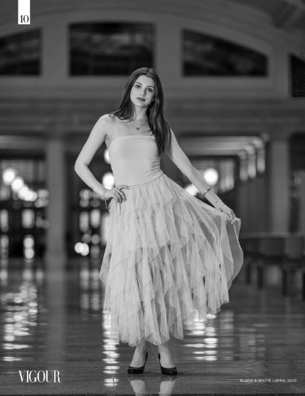 VIGOUR MAGAZINE Black And White | April 2025 | Issue 02, page 10