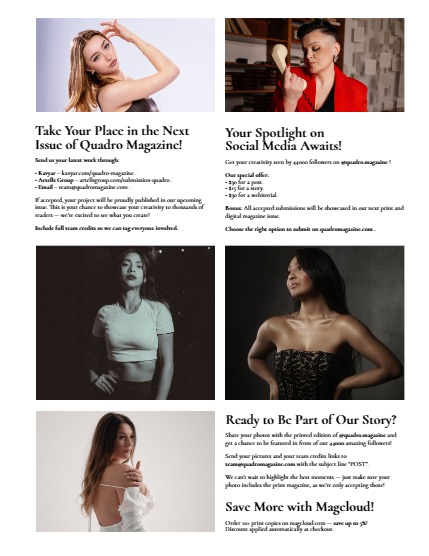 QUADRO MAGAZINE - PORTRAIT MAY (Vol 1091), page 3