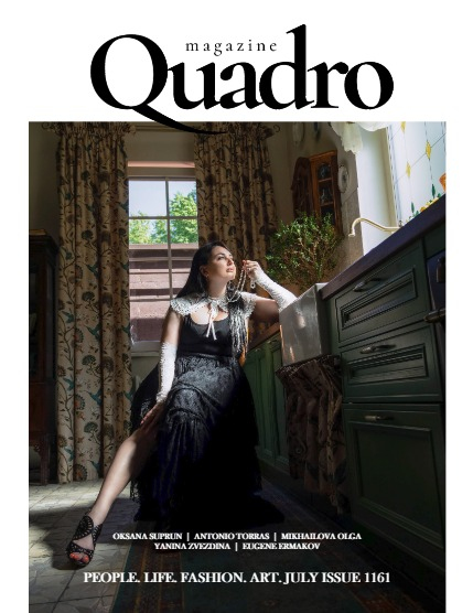 QUADRO MAGAZINE - PEOPLE LIVE FASHION ART JULY (Vol 1161), page 1