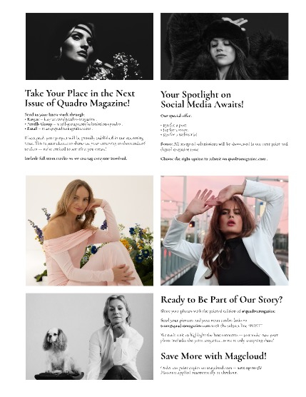 QUADRO MAGAZINE - PORTRAIT FEBRUARY (Vol 1464), page 3