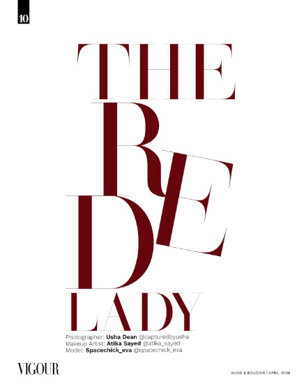 VIGOUR MAGAZINE Nude & Boudoir | April 2026 | Issue 01, page 10