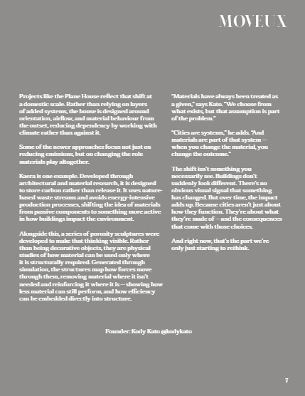 MOVEUX Magazine SPRING 2026 Digital Issue 4, page 7