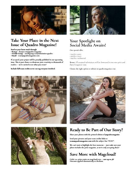 QUADRO MAGAZINE - PORTRAIT AUGUST (Vol 1703), page 3