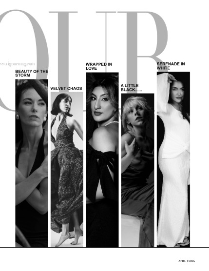 VIGOUR MAGAZINE Black And White | April 2025 | Issue 03, page 3