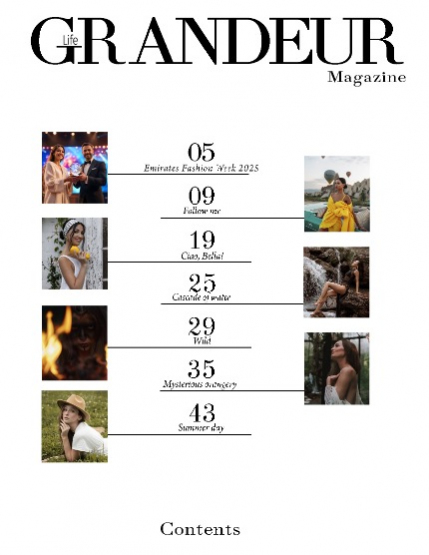 GRANDEUR LIFE Fashion JULY VOL 9/2025, page 2