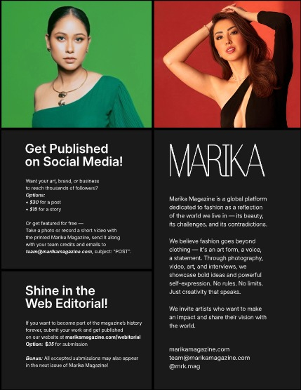 MARIKA MAGAZINE PORTRAIT (ISSUE 5971 - OCTOBER), page 2