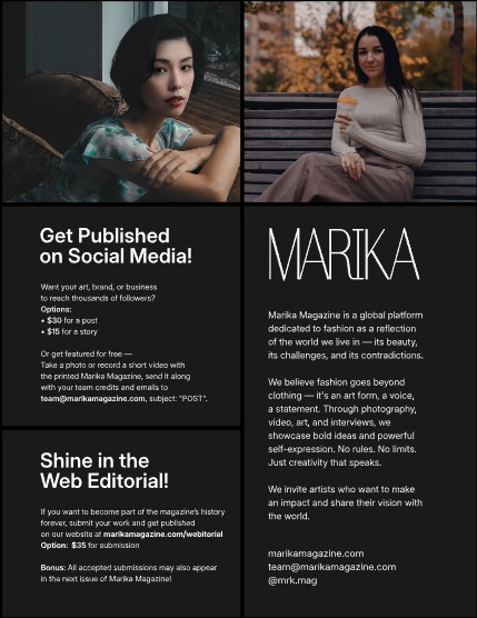 MARIKA MAGAZINE PORTRAIT (ISSUE 6039 - NOVEMBER), page 2