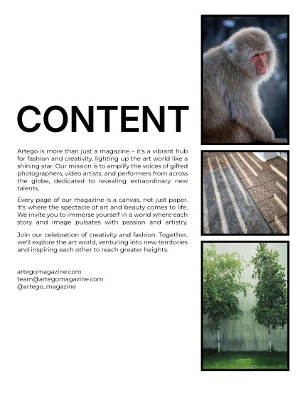 ARTEGO MAGAZINE - NATURE & TRAVELS MARCH ISSUE 1252, page 2