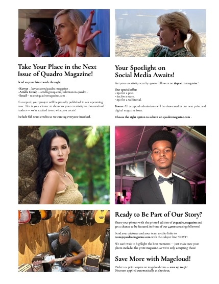 QUADRO MAGAZINE - PORTRAIT APRIL (Vol 1545), page 3