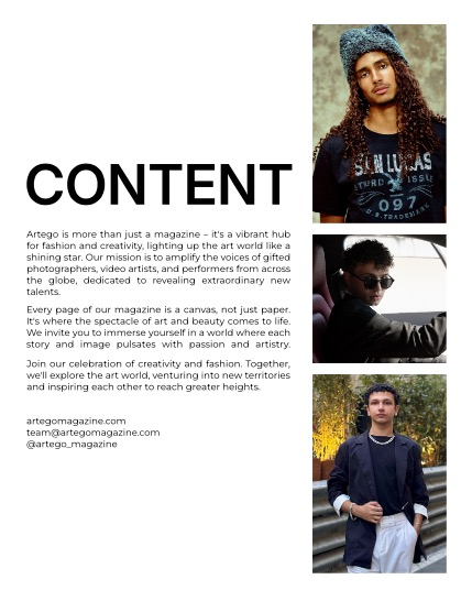 ARTEGO MAGAZINE - MEN APRIL ISSUE 779, page 2