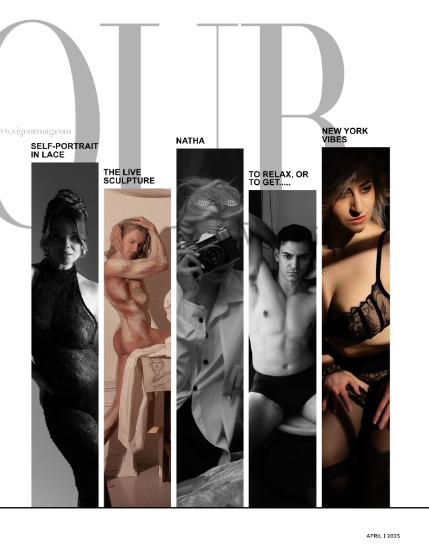 VIGOUR MAGAZINE Nude & Boudoir | April 2025 | Issue 04, page 3