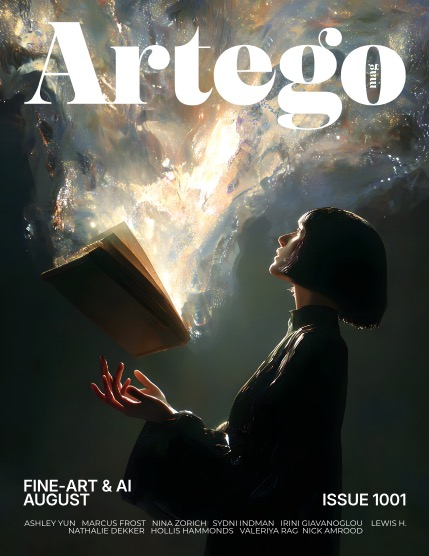 ARTEGO MAGAZINE - FINE-ART & AI AUGUST ISSUE 1001, page 1