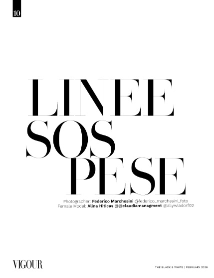 VIGOUR MAGAZINE The Black And White | February 2026 | Issue 03, page 10