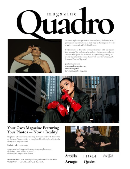 QUADRO MAGAZINE - FASHION & GLAMOUR MARCH (Vol 1500), page 2