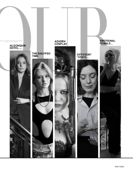 VIGOUR MAGAZINE Black And White | May 2025 | Issue 02, page 3