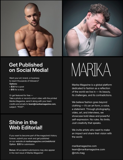 MARIKA MAGAZINE MEN (ISSUE 5660 - MAY), page 2