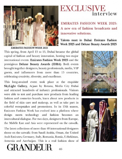 GRANDEUR LIFE Fashion JUNE VOL 1/2025, page 6