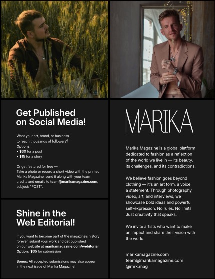MARIKA MAGAZINE MEN (ISSUE 5776 - JULY), page 2