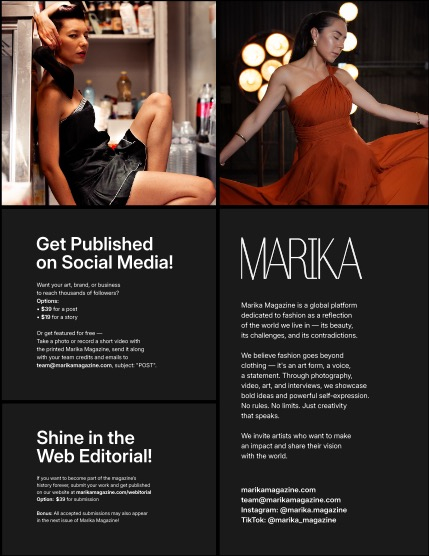 MARIKA MAGAZINE PORTRAIT (ISSUE 6393 - AUGUST), page 2