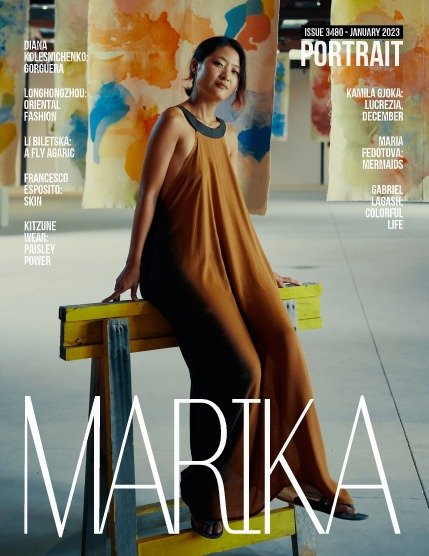 MARIKA MAGAZINE PORTRAIT (ISSUE 3480 - JANUARY), page 1