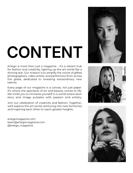 ARTEGO MAGAZINE - PORTRAIT MARCH ISSUE 764, page 2