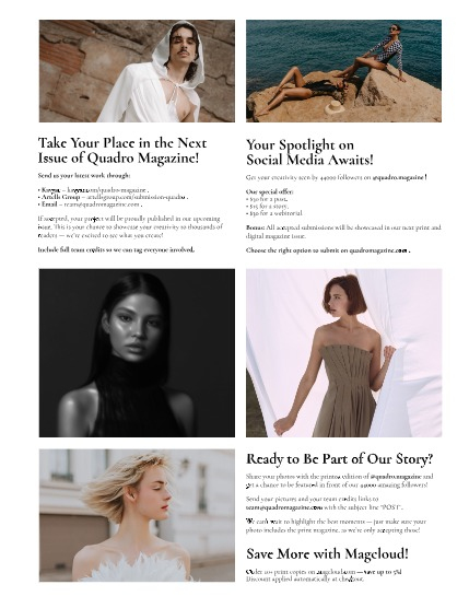 QUADRO MAGAZINE - FASHION & GLAMOUR JUNE (Vol 1125), page 3