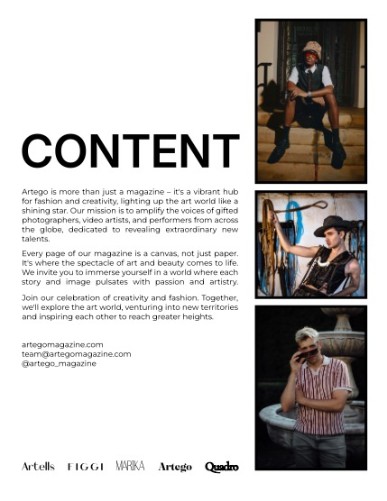 ARTEGO MAGAZINE - MEN OCTOBER ISSUE 1517, page 2