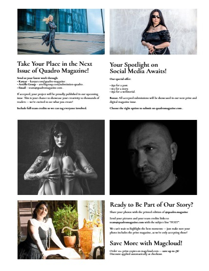 QUADRO MAGAZINE - PEOPLE LIVE FASHION ART JULY (Vol 1161), page 3