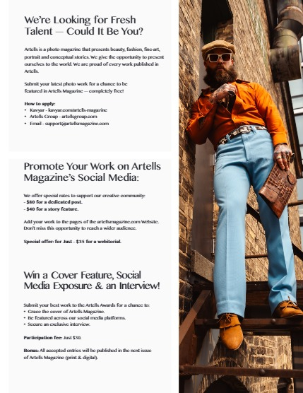 ARTELLS MAGAZINE - MEN JULY (Vol 3358), page 3