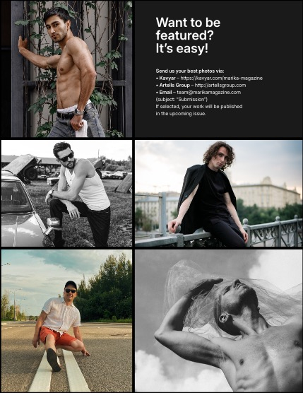 MARIKA MAGAZINE MEN (ISSUE 5887 - SEPTEMBER), page 3