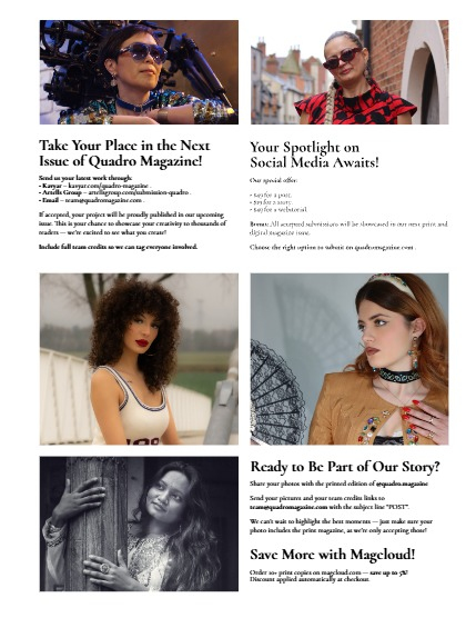 QUADRO MAGAZINE - PORTRAIT APRIL (Vol 1560), page 3