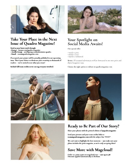 QUADRO MAGAZINE - FASHION & GLAMOUR JUNE (Vol 1642), page 3