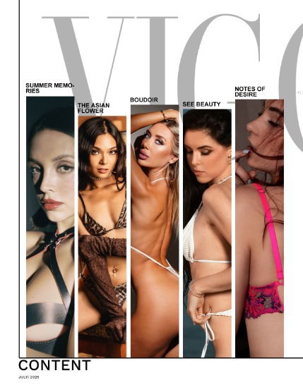 VIGOUR MAGAZINE Nude & Boudoir | July 2025 | Issue 02, page 2