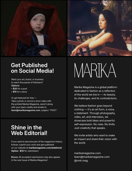 MARIKA MAGAZINE PORTRAIT (ISSUE 5817 - JULY), page 2