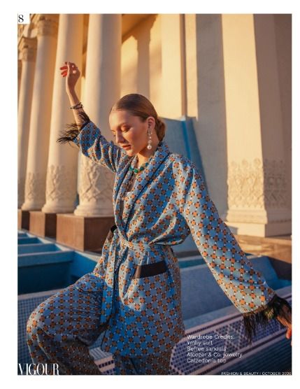 Вигор, журнал. Мода и красота, октябрь 2026, выпуск 4 (VIGOUR MAGAZINE The Fashion & Beauty | October 2026 | Issue 04), page 8