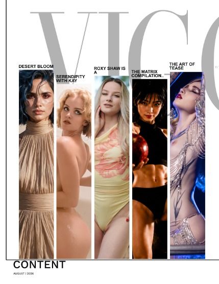 Вигор, журнал. Ню и будуар, август 2026, выпуск 1 (VIGOUR MAGAZINE The Nude & Boudoir | August 2026| Issue 01), page 2
