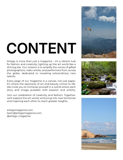 ARTEGO MAGAZINE - NATURE & TRAVELS JANUARY ISSUE 618, page 2