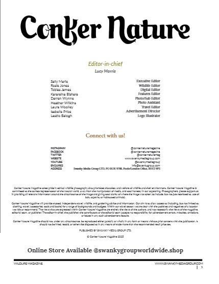 Conker Nature Magazine - June/July 2025: The Wildlife Edition, page 3