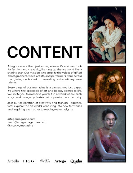 ARTEGO MAGAZINE - FASHION & GLAMOUR APRIL ISSUE 1320, page 2