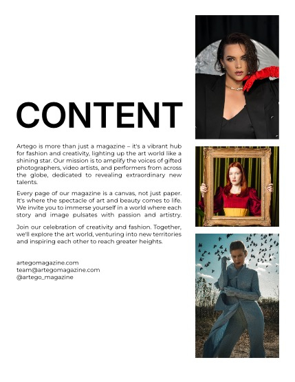 ARTEGO MAGAZINE - FASHION & GLAMOUR APRIL ISSUE 783, page 2