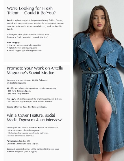 ARTELLS MAGAZINE - PORTRAIT JUNE (Vol 3332), page 3