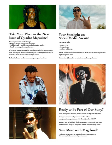 QUADRO MAGAZINE - MEN AUGUST (Vol 1227), page 3