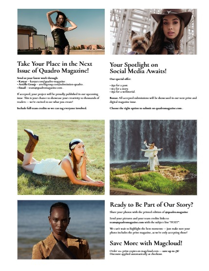 QUADRO MAGAZINE - FASHION & GLAMOUR AUGUST (Vol 1246), page 3