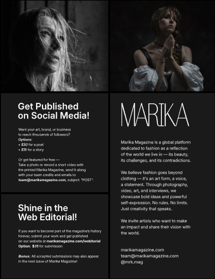 MARIKA MAGAZINE PORTRAIT (ISSUE 5970 - OCTOBER), page 2