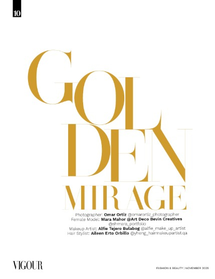 VIGOUR MAGAZINE Fashion & Beauty | November 2025 | Issue 09, page 10