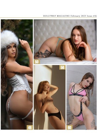 HOLLYWAY Magazine 2023 Issue #46 | BOUDOIR EDITION, page 3