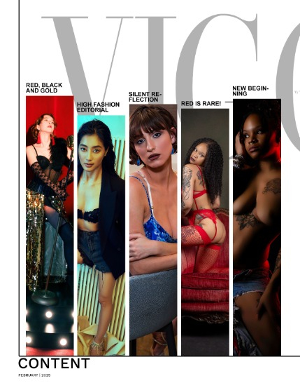 VIGOUR MAGAZINE Nude & Boudoir | February 2025 | Issue 05, page 2